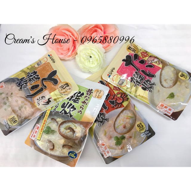 Cháo tươi Shimaya Nhật Bản