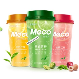 LY 400ml TRÀ HOA QUẢ MECO ĐỦ 3 VỊ
