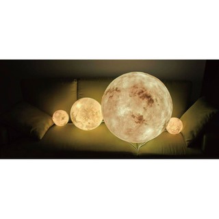Đèn ngủ mặt trăng hình cầu 15cm ( cảm biến)