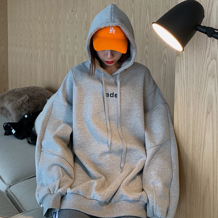 Áo khoác sweater Hoodie lót nhung màu xanh dạ quang cá tính trẻ trung cho học sinh | BigBuy360 - bigbuy360.vn