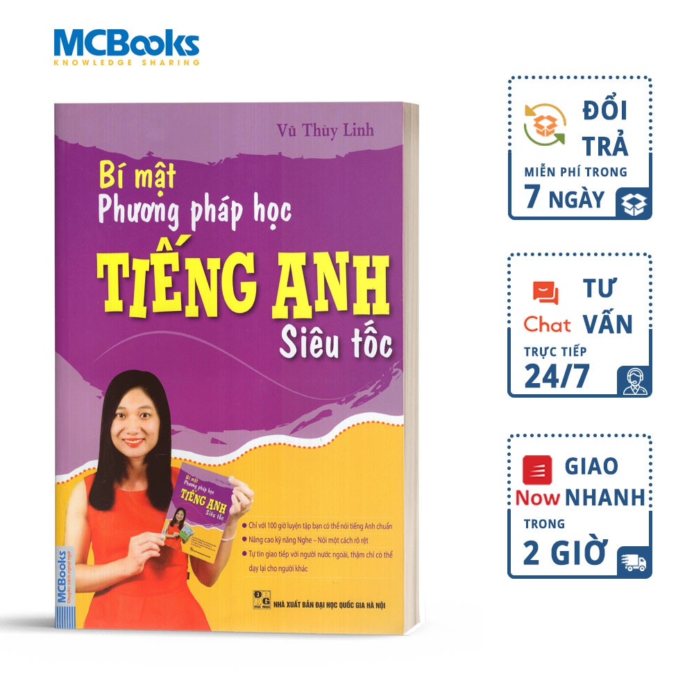 Sách - Bí Mật Phương Pháp Học Tiếng Anh Siêu Tốc - Tự Tin Giao Tiếp Với Người Nước Ngoài