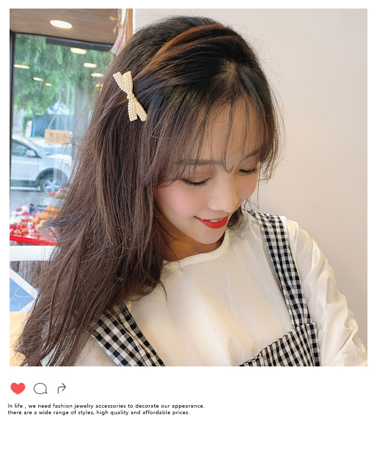 Kẹp Tóc Ngọc Trai Cho Nữ