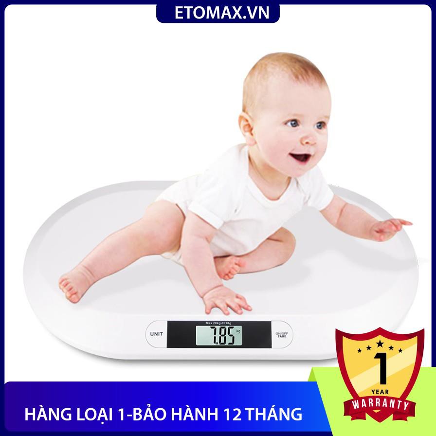 [Hàng cao cấp-Freeship] Cân trẻ em điện tử Baby Scale DL-13D 20kg/10g