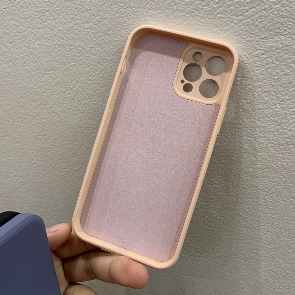 Ốp lưng tpu mềm mịn iphone 14 / 14 pro max / 13 / 13 pro Max / 12 / 12 pro max, Có lớp nỉ bên trong