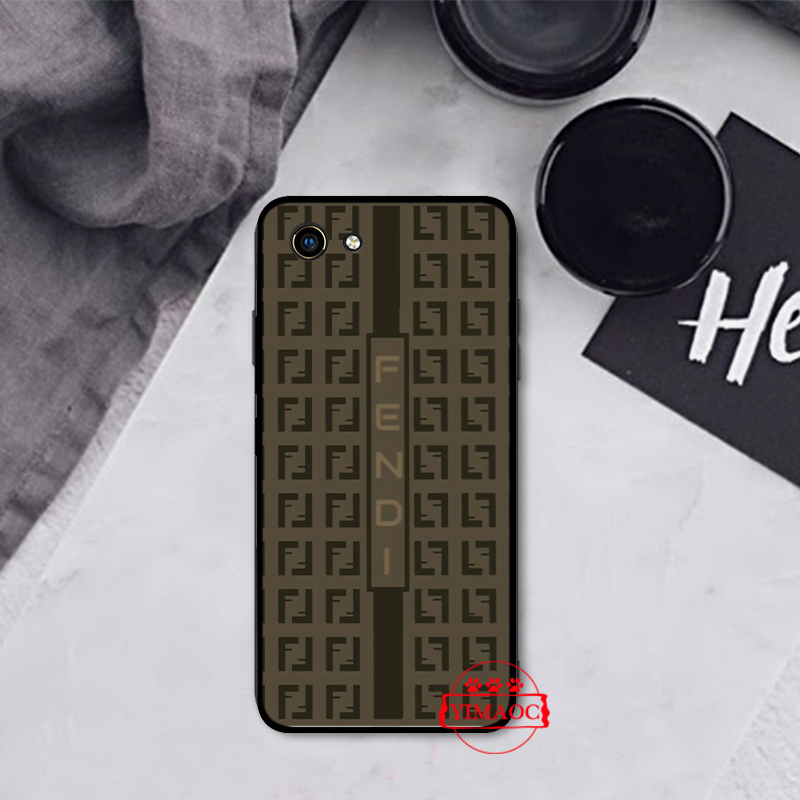 Ốp Lưng Mềm In Logo Fendi Cho Vivo V20 Se / Y20I / Y20S / Y20 / Y30 / Y31 / Y51 / X60 Pro