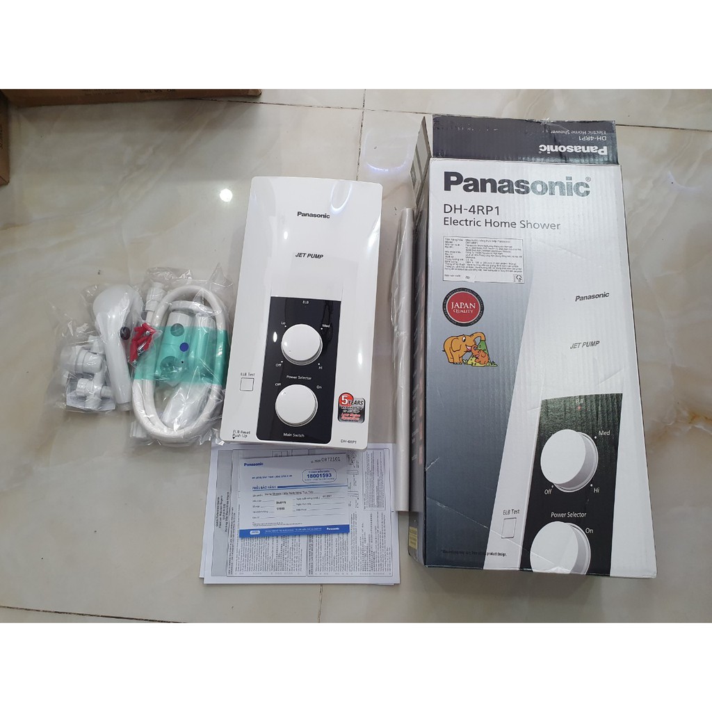 Máy nước nóng có bơm Panasonic DH-4RP1VW