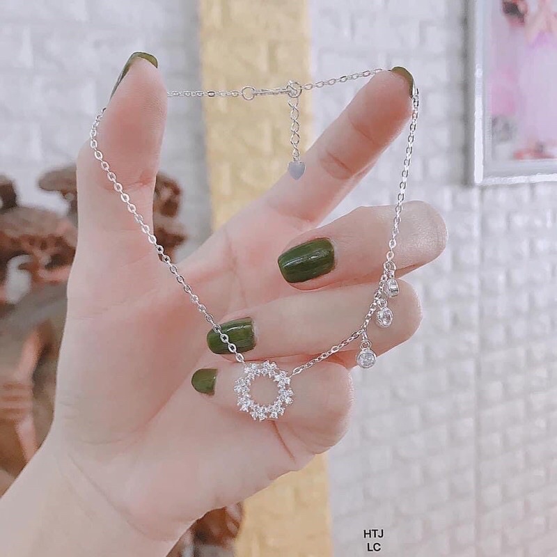 Lắc chân nữ bạc ta huyền thoại biển xanh mẫu mới sáng đẹp - Kho sỉ bạc Nhất Linh