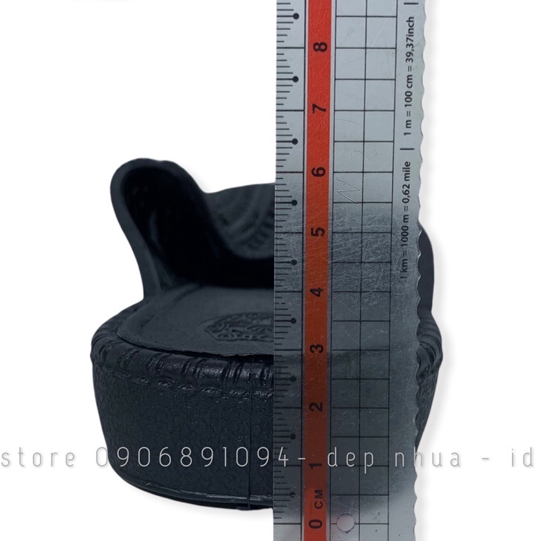 Dép sục Tổ ong nhiều màu đế dày 3cm- Sục lười bít mũi nam đi mưa iDÉP - SL030