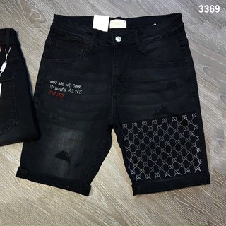 Quần short jean nam, quần sọt jean chuẩn form chất vải jean bò mang lại cảm giác thoải mái khi mặc