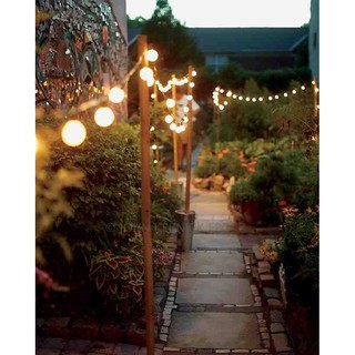 Dây đèn trang trí sân thượng 7.5 mét - Dây đèn ngoài trời E27