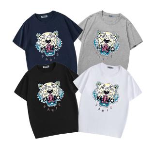 Áo Thun Tay Ngắn In Hình Hổ Cá Tính Cho Cặp Đôi