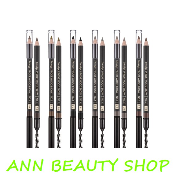 Chì Kẻ Mày Missha Smudge Proof Wood Brow | BigBuy360 - bigbuy360.vn