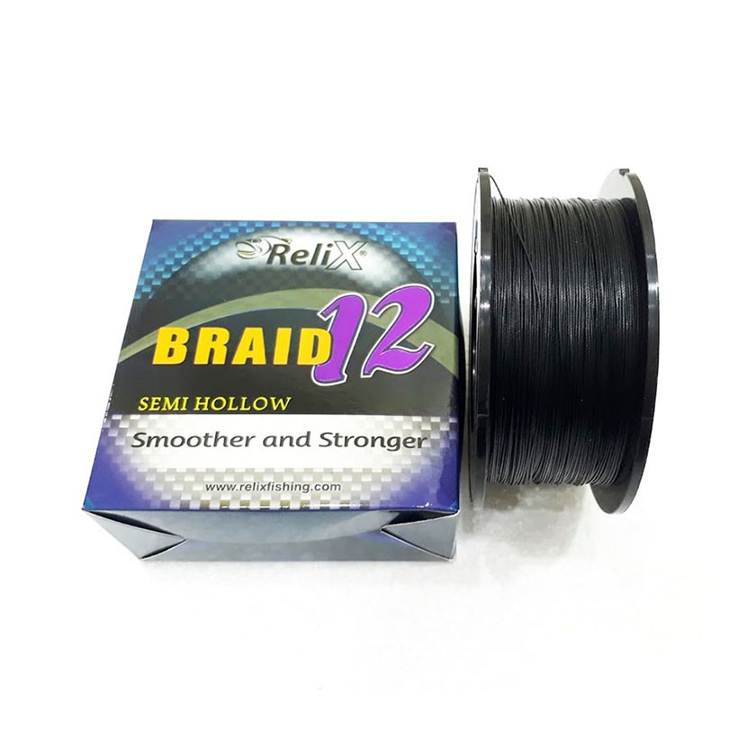 Dây Dù Câu Cá PE Relix Braid 12 Sợi 300 mét