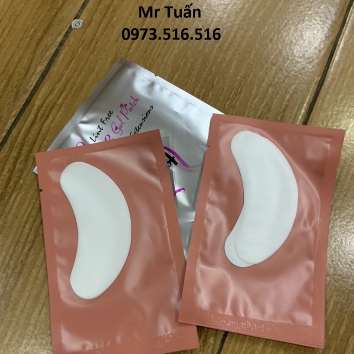 gel pad dán m(1 túi 50 căp)dụng cụ nối mi mr Tuấn