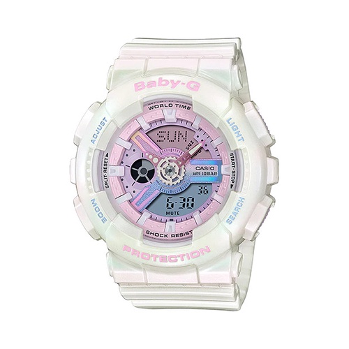 Đồng hồ casio nữ dây nhựa chính hãng BABYG BA-110PL-7A1DR