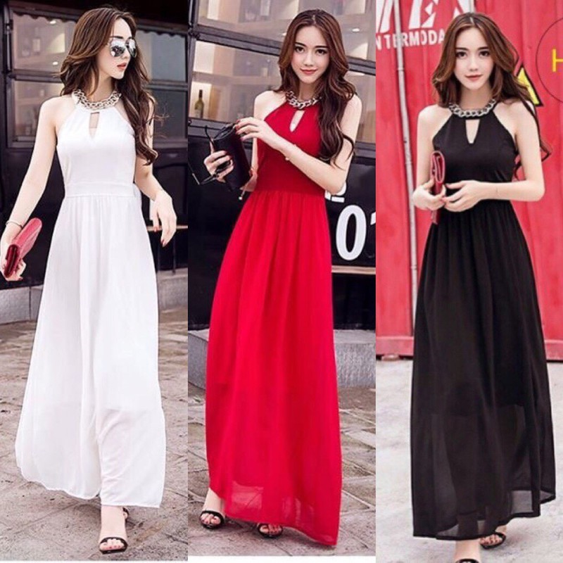đầm maxi đi biển sang trọng-MAXI99