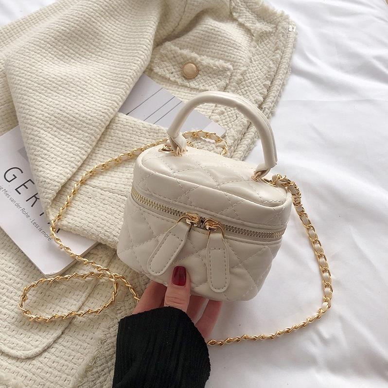 Túi Cốp Mini Cầm Tay, Đeo Chéo Nữ Phong Cách Hàn Phối Đồ Siêu Xinh