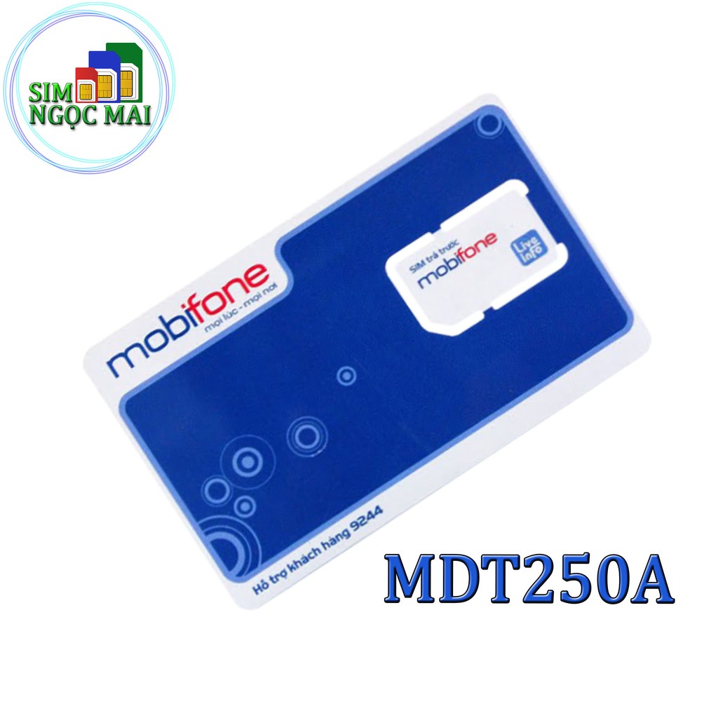 [FREESHIP 99K]Sim 4G Mobifone MDT250A Trọn Gói 12 Tháng Không Nạp Tiền