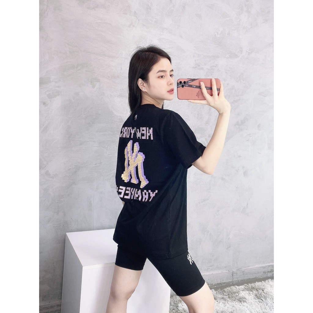 (HÀNG XUẤT XỊN) Áo đen 1838 N//Y PIXEL TEE Made in V/N full tag code  Size XS S M L