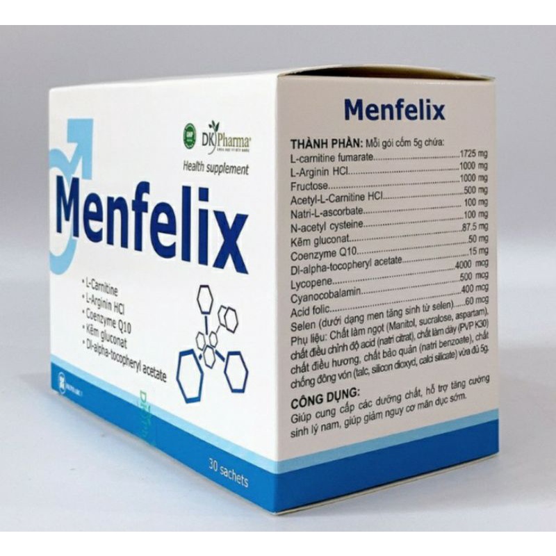 Menfelix cải thiện chất lượng tinh binh nam giới