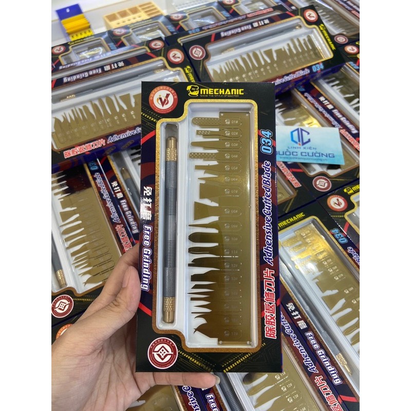 Dao đục ic 034 Mechanic (34 lưỡi mỏng)
