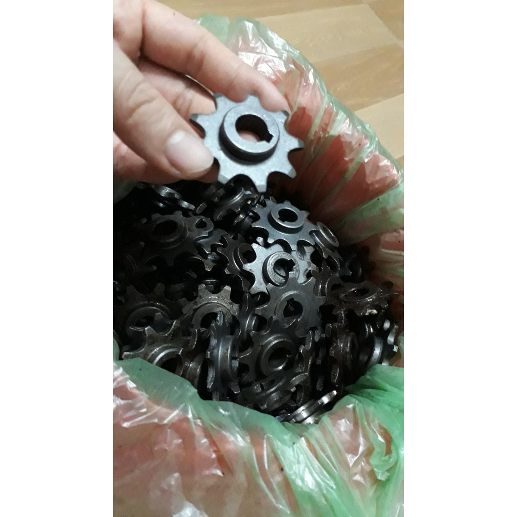 Combo 5 nhông xe đạp điện - Nhông 9 Răng - Bánh răng - Lỗ Trong 11 mm - Nhông motor 5NT11