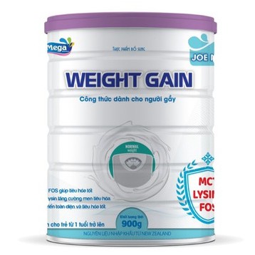 - Sữa Weight Gain cho người gầy, trẻ em từ 1 tuổi trở lên giúp phát triển toàn diện và tiêu hóa tốt.