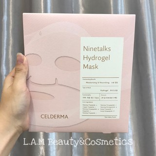 Mặt Nạ Thạch Celderma Ninetalks Hydrogel Màu Hồng