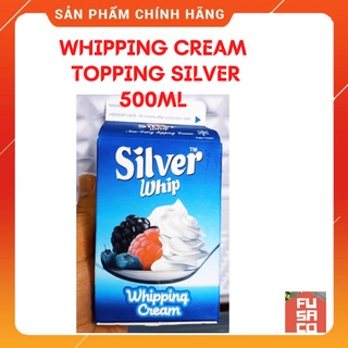 [HỎA TỐC] Silver Whip/ Whipping Cream trang trí bánh kem, thức uống (Hộp 500ml)