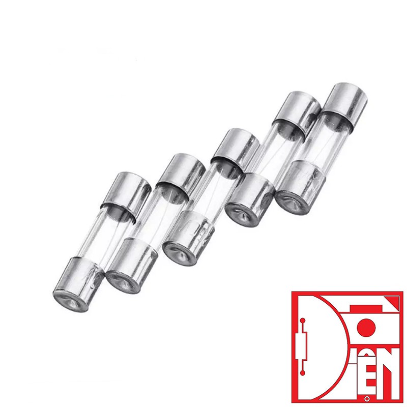 Hộp 100 Cái Cầu Chì Thuỷ Tinh