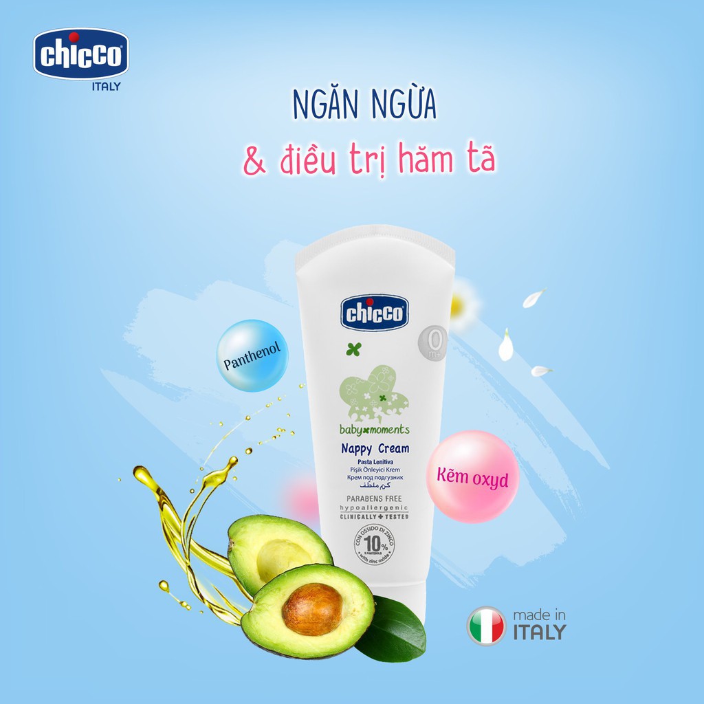 KEM HĂM CHICCO 3 TÁC ĐỘNG 100ML