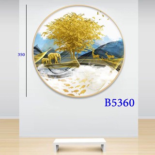 Tranh đèn LED 5D - 3 chế độ ánh sáng  AMIKURA53S sử dụng trang trí nội thất gia đình  mang phong cách châu âu