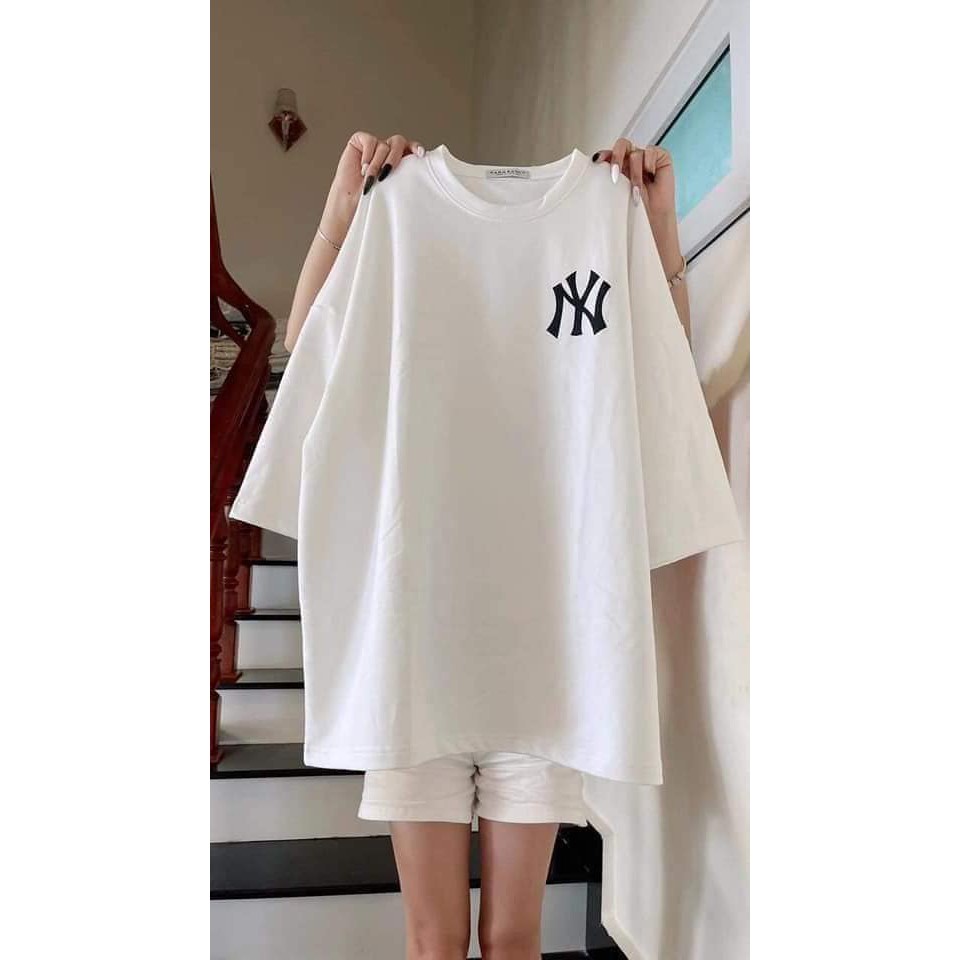 ÁO THỤNG UNISEX TAY LỠ LOGO CAO CẤP