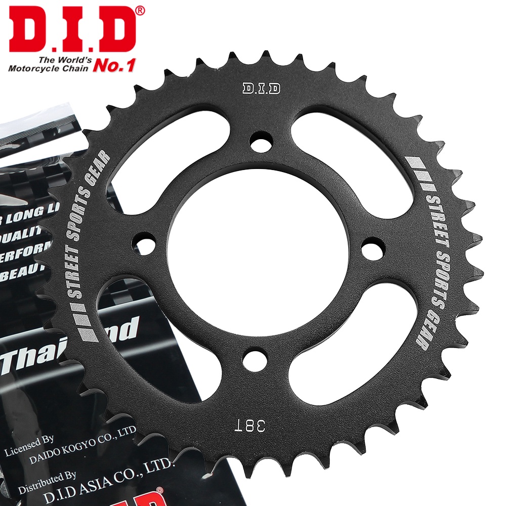 Dĩa DID Exciter 135 ('11) 428-38T Professional Gear (EDP BLACK)