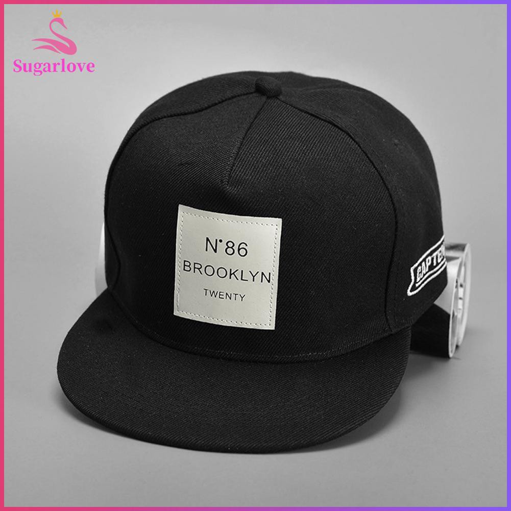 Mũ Snapback Phong Cách Hip-Hop Cho Nam (Màu Đen)