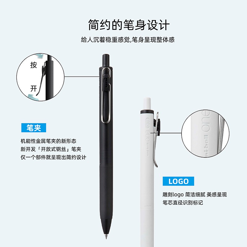 Bút Bi I Pen-s-05 Ngòi 0.5mm Màu Đen Kiểu Nhật Bản Đơn Giản