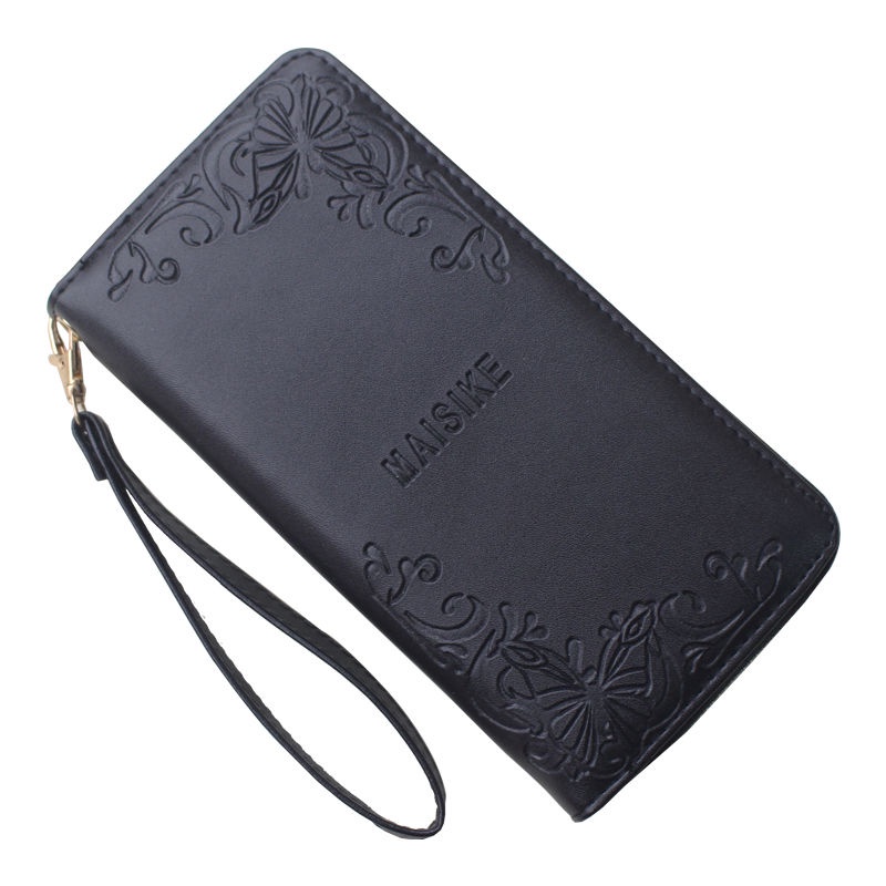 Fashion long wallet can hold mobile phone unisex for autumn and winter