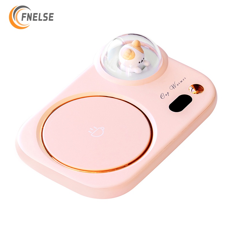Đế hâm nóng đồ uống bằng điện Fnelse giữ nhiệt tiện dụng