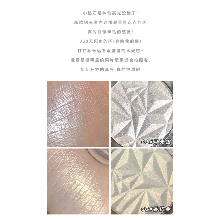 Phấn Má Hồng Độ Bóng Cao Ánh Ngọc Trai Tinh Tế Làm Sáng Da