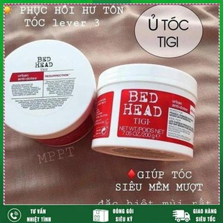 Kem hấp tóc phục hồi hư tổn bed head tigi 200gr