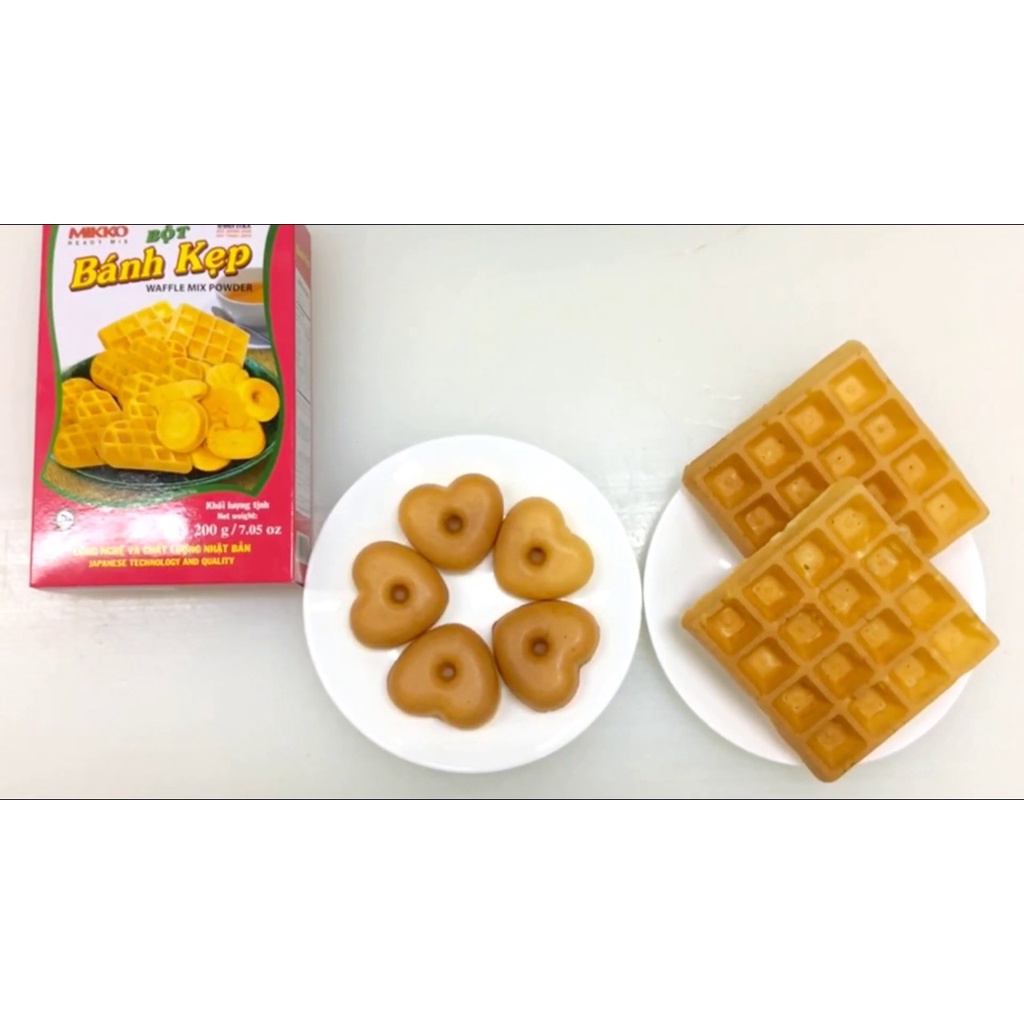 Bột bánh kẹp Waffle MIkko Hương Xưa gói 200g