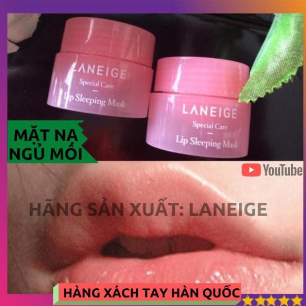 [GIÁ CỰC SỐC] Mặt nạ ngủ môi Laneige Lip Sleeping Mask mini Hàn Quốc mẫu mới 2020