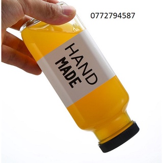 Combo 6 chai thủy tinh dáng vuông cao cấp 500ml