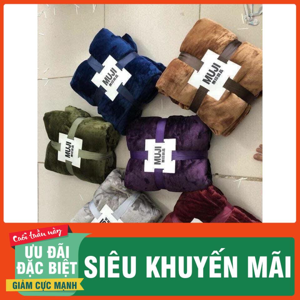 [GIÁ GỐC] Chăn MUJI Lông Thỏ