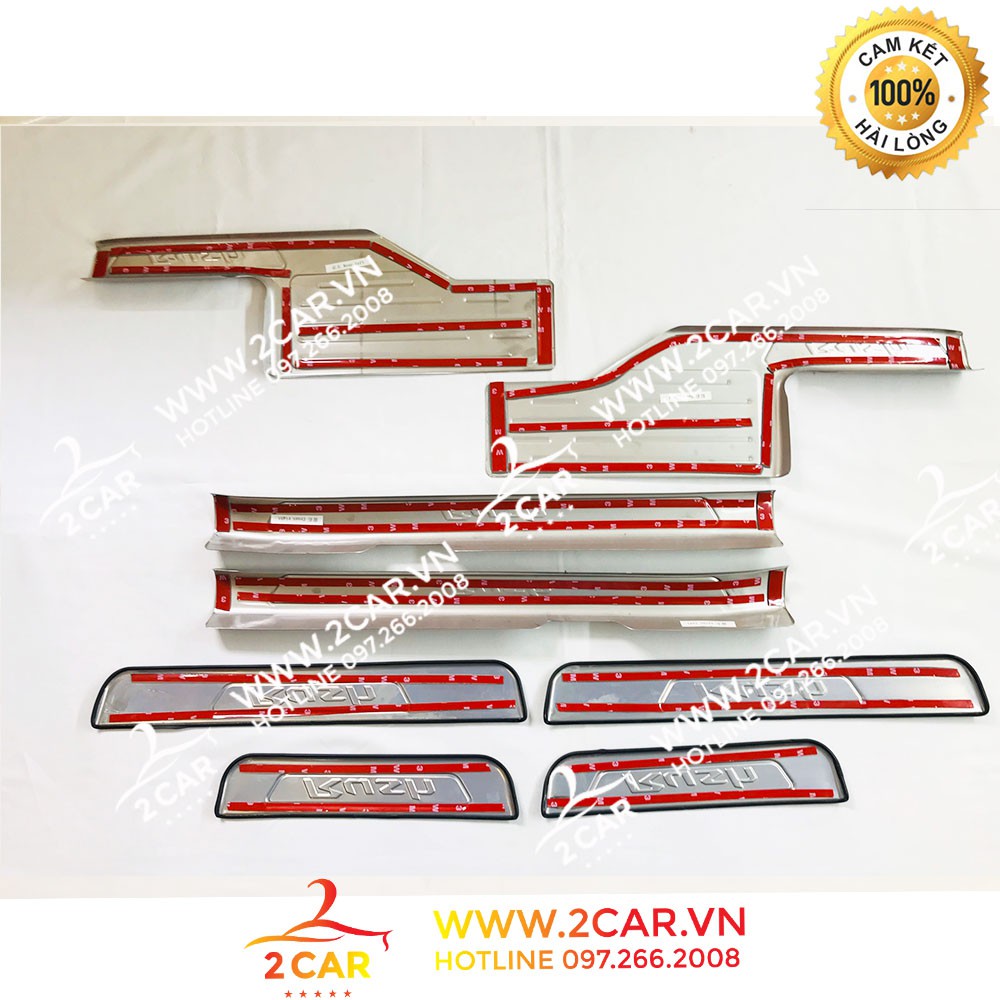 Ốp Bậc Cửa Trong Ngoài NISSAN TERRA, chất liệu Titan