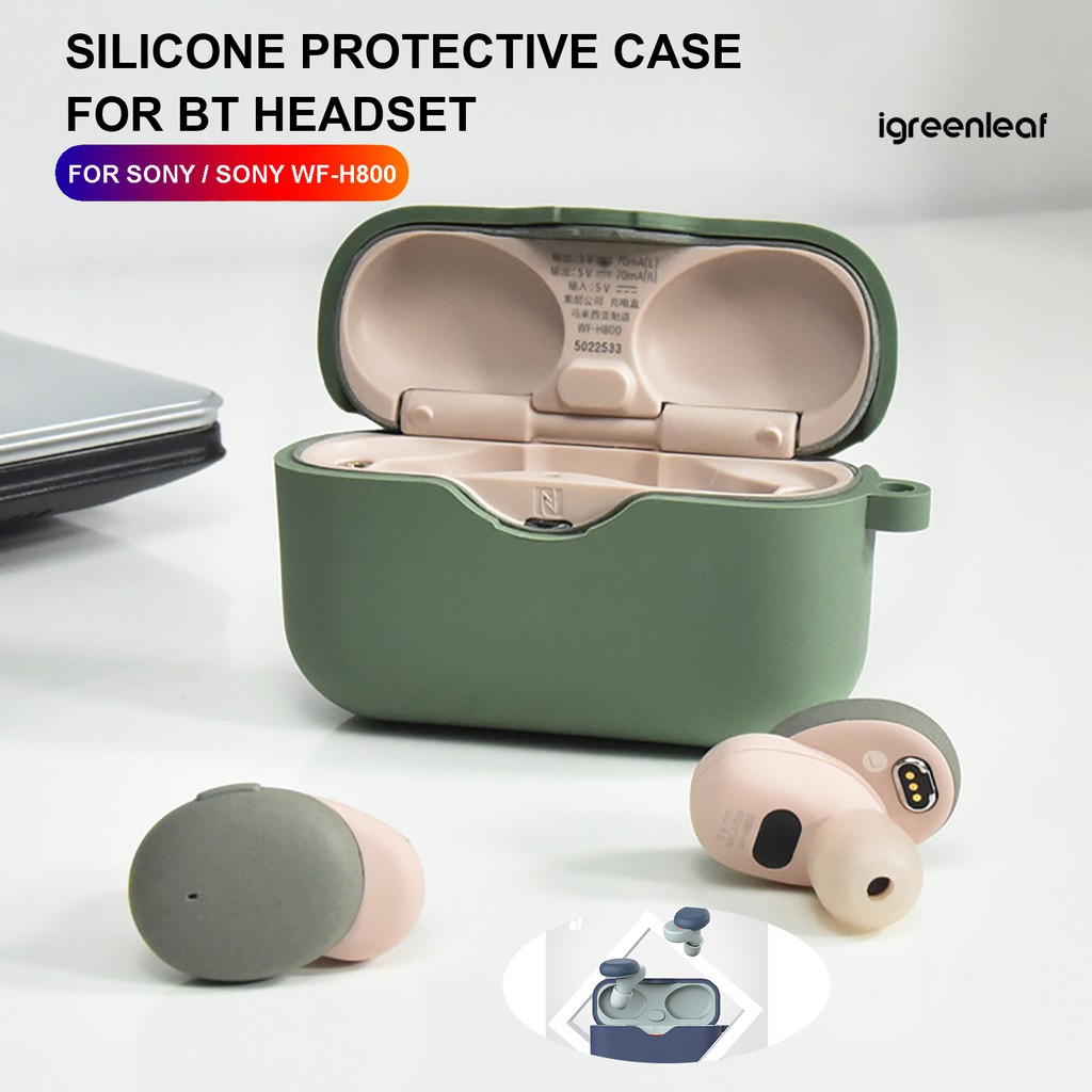 IG Shockproof Anti-drop Bluetooth Earphone Protective Case Cover for Sony WF-H800