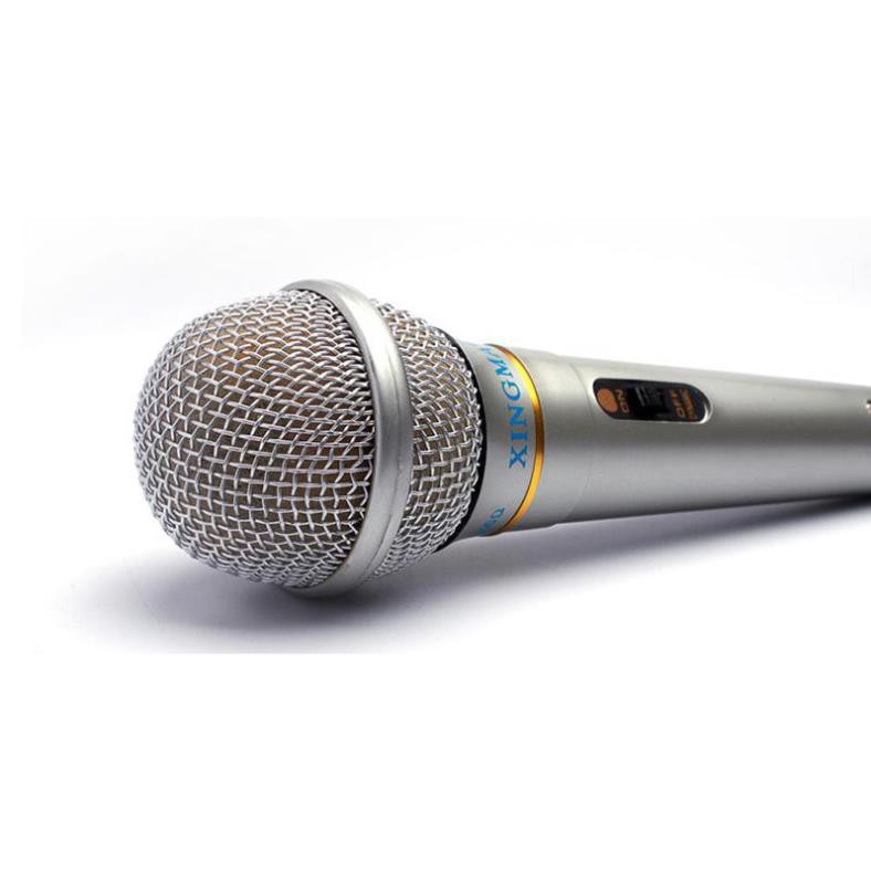 Mic, Micro, Micro Karaoke XINGMA AK-319 dòng mic có dây giá rẻ, chất lượng cao,tương thích với mọi loại dàn karaoke