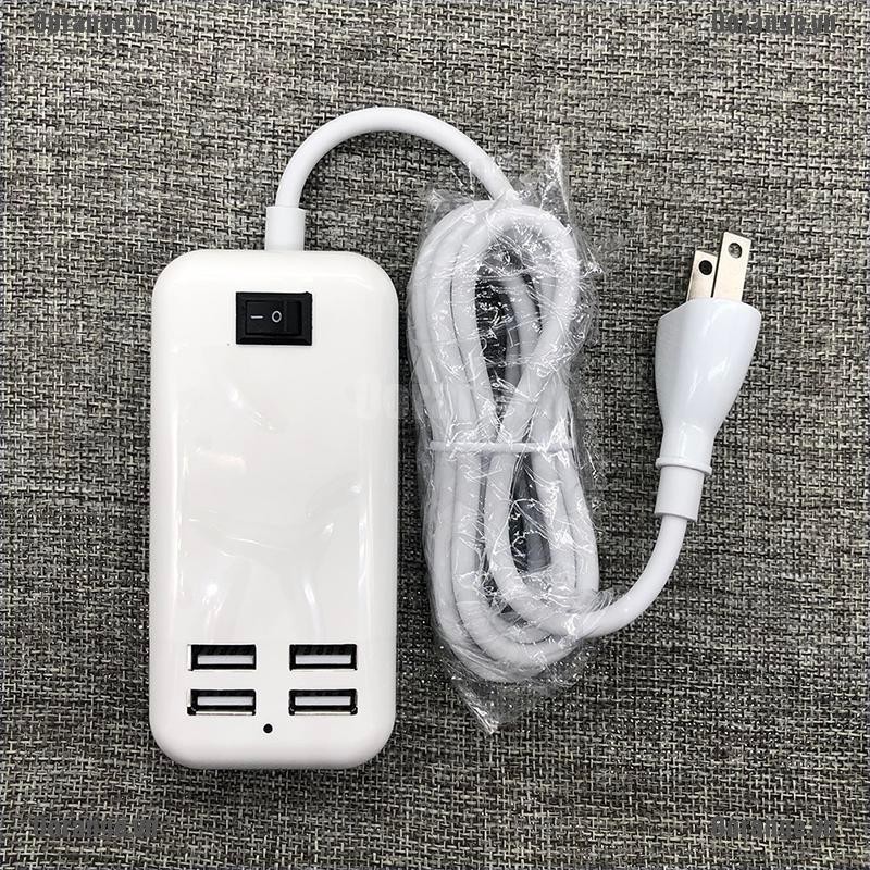 Ổ Cắm Điện Gắn Tường Tiện Lợi 4 / 6 AC USB