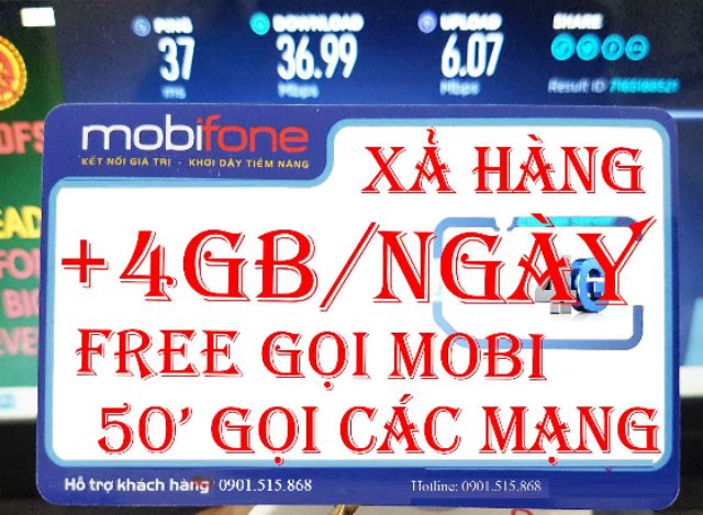 SIM C90N: 4GB/NGÀY, miễn phí GỌI MOBI, 50PH GỌI CÁC MẠNG