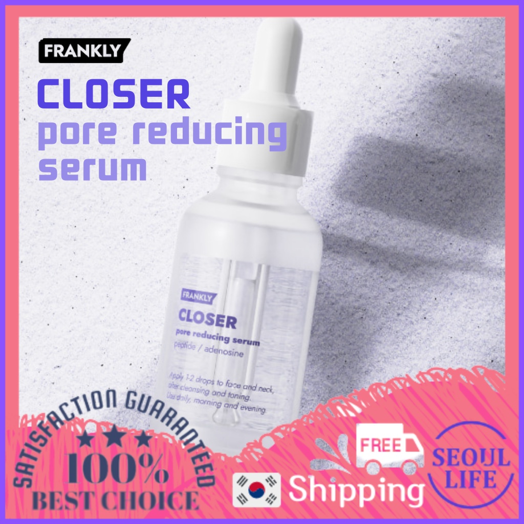 Frankly Tinh chất cải thiện lỗ chân lông Frankly Closer Pore Reducing Serum 30ml